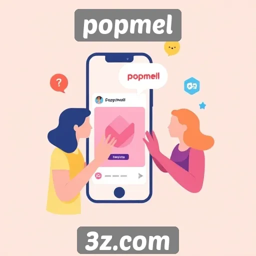 Novos recursos de interação social no Popmel